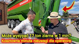 Przeładowuje 35 ton w mniej niż 25 minuty 👉 największa przyczepa przeładowacza Bergmann GTW 430 [upl. by Emmalee]