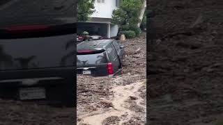 Deadly mudslides hit Los Angeles neighborhood in California [upl. by Nealah418]