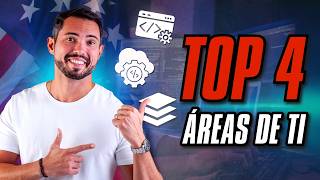 Top 4 MELHORES Áreas para TI na Gringa hoje [upl. by Isador95]