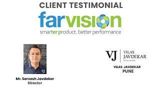 Farvision ERP  Real Estate CRM Software  Customer Reviews  Vilas Javdekar Pune [upl. by Airdnekal248]