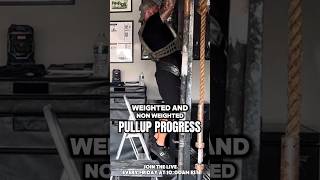 PROGRESSING PULLUPS WEIGHTED amp NONWEIGHTED [upl. by Randie]