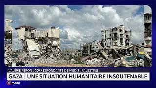 Gaza  une situation humanitaire insoutenable [upl. by Sik]