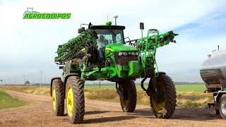 Cuidado de cultivo Aspersora M4030 John Deere [upl. by Joelly]