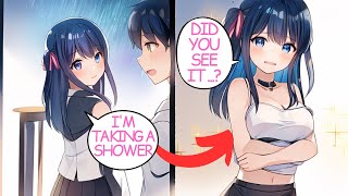 Manga Dub I Accidentally Saw My Sister’s Friend Taking A Shower Now I Have To Marry Her RomCom [upl. by Llemmart]