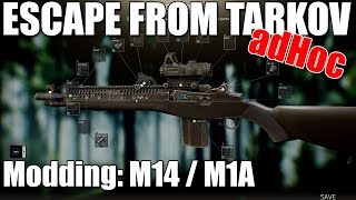 M14  M1A Waffen Modding in Escape from Tarkov 🌆 12 [upl. by Anetsirhc]