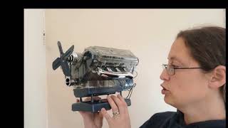 Learn about Automotive Engineering with Machine Works V8 Engine Kit [upl. by Ardnued]