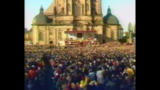 Popes Mass Germany Fulda 1980 [upl. by Ioved]