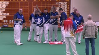 England v Scotland at Scarborough Indoor Bowls Club [upl. by Cirdet]