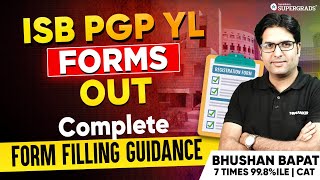 How to Fill the ISB PGP YL Application Form 📃 Complete ISB PGP YL Form Filling Guidance 🔎✅ [upl. by Heyer449]