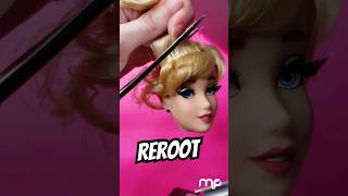 Rerooting Cinderella Anastasia custom doll dollreroot disney customdoll [upl. by Glori]