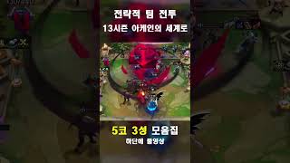 롤토체스13시즌 5코 3성 모음집 [upl. by Ekez]