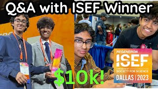 Meet ISEF 2023 Grand Prize Winner Rishabh Ranjan and Gopal Tadinada [upl. by Deacon]