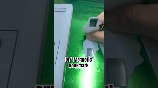 DIY Magnetic Bookmark Print Laminate Cut Put Magnet [upl. by Willet]