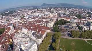 Annecy et son Lac Vue du ciel 1 [upl. by Attaynek156]