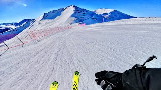 Saalbach Hinterglemm Ski  Neue Piste 2024  funslope  snow trail [upl. by Kos]