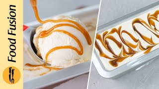 Butterscotch Ice cream Summer Special Recipe by Food Fusion [upl. by Anib420]