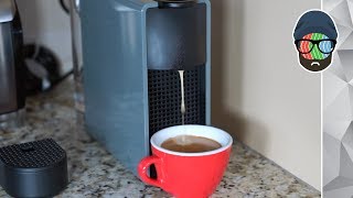 Nespresso Essenza Mini Lungo Extraction [upl. by Auqinihs]