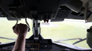 Landing to Benbecula with Twin Otter Scotland Loganair [upl. by Vander]