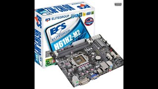 Cara Menginstall Win 10 PC Motherboard ECS H61 Socket 1155 [upl. by Nyllaf242]