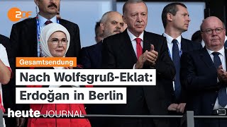 heute journal vom 06072024 Erdoğan in Berlin EMAus Frankreich Wahlen [upl. by Gatias394]