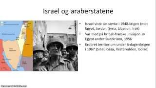 Midtøsten i nyere tid  22  Palestinakonflikten [upl. by Anavrin]