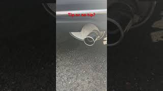 Mini Cooper R50 new exhaust tip or no tip minicooper mini [upl. by Ysak]