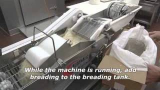 Automaticbatterbreadingmachinewmv [upl. by Ogu]