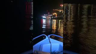 Lure Fishing at night at the Port of Brisbane [upl. by Raama]