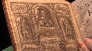 A Chronicle of the Kings of England Sir Richard Baker Folio 1665 Peter Harrington Rare Books [upl. by Eetnod299]