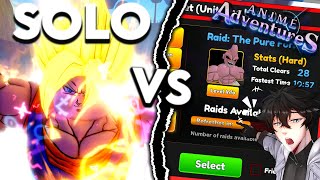 Can Double UNIQUE Vegeto SOLO The Pure Form Sacred Planet Raid In Anime Adventures [upl. by Parris]