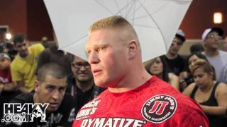 UFC 116 Carwin vs Lesnar Open Workout Highlights [upl. by Catrina]