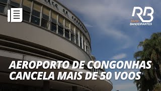 Pelo menos 50 voos cancelados nas últimas 24 horas por causa da chuva [upl. by Eiryt]