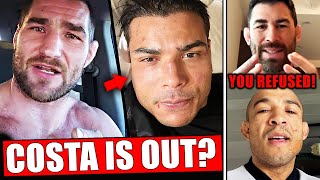 Sean Strickland vs Paulo Costa IN JEOPARDY Dominick Cruz EXPOSES Jose Aldo Merab sparring story [upl. by Marabelle101]