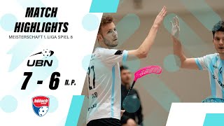 Unihockey BassersdorfNürensdorf vs Bülach Floorball  Highlights Meisterschaft 2425 Runde 8 [upl. by Ecinnej]