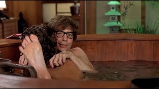 In Alotta Faginas Penthouse  Mike Myers Fabiana Udenio  Austin Powers 1997 [upl. by Elihu508]