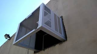 Como colocar instalar aire acondicionado de ventana 2022  how to place window air conditioner [upl. by Ymerrej]