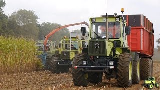 MBTrac amp Unimog Feldtage Nordhorn Maishäckseln Ackern und Rübenernte [upl. by Bittencourt]