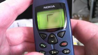 Nokia 6110 playing 2 player quotSnakequot with a Nokia 6150 [upl. by Mueller]