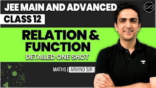 Relation amp Function Class 12  JEE Main amp Advanced [upl. by Llennaj]