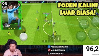 FODEN HOLE PLAYER MEMANG MANTAP PADU EFOOTBALL 2024 MOBILE [upl. by Tadd]