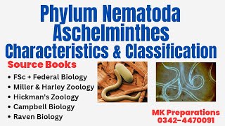 Phylum Nematoda Aschlelminthes Pseudocoelomates Body Plan  Characteristics amp Classification [upl. by Birch]