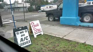 Riding bus 75 to the Pier Park Bus Stop in the north part of Portland Oregon 102224 [upl. by Estey]