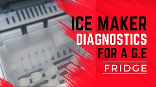 GE Fridge Icemaker Diagnostic Test And Teardown [upl. by Esli]