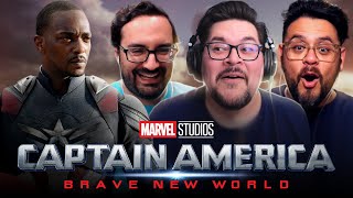 Captain America Brave New World  Teaser Reaction  Marvel Studios [upl. by Renwick510]