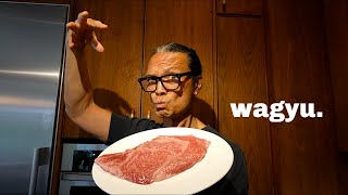 Iron Chef Dad Cooks A5 Japanese Wagyu [upl. by O'Connor747]