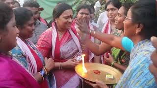 Varun Tej Mother Padmaja Konidela Campaigning For Janasena In Pithapuram [upl. by Ahrens]