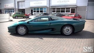 Jaguar XJ220  Introduction and Guided Tour [upl. by Ysdnyl]