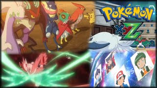 POKÉMON XYZ CAPITULO 33 Y 34 ¡MEGA SCEPTILE VS RAICHU ¡GOODRA EL SEXTO POKÉMON DE ASH  Review [upl. by Atikat207]