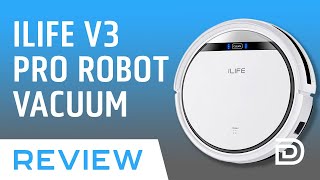 ILIFE V3s Pro Robot Vacuum Cleaner Review [upl. by Noslen]