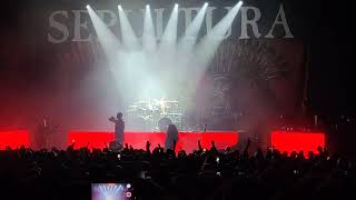 SEPULTURA  TERRITORY  London Hammersmith Apollo November 12th 2024 [upl. by Mohandas]